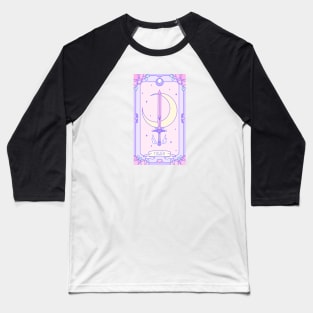 Tower - Pastel Tarot Baseball T-Shirt